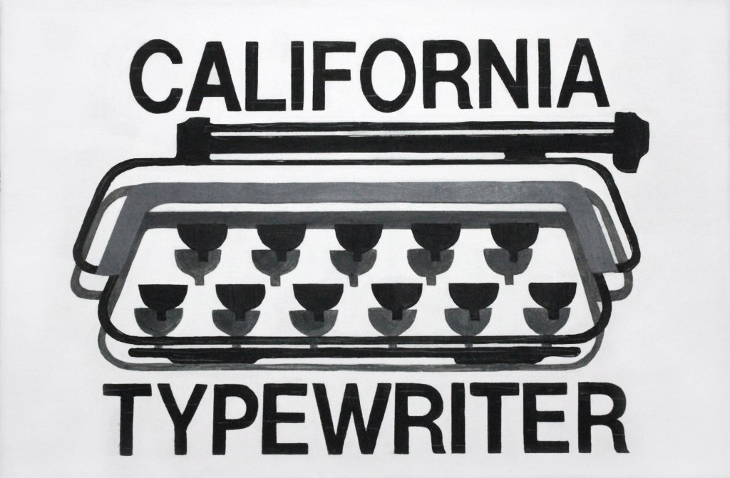 Nick Jordan California Typewriter